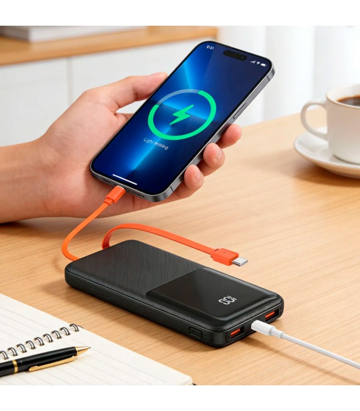 CARGADOR PORTATIL 10000MAH PB84 22.5W