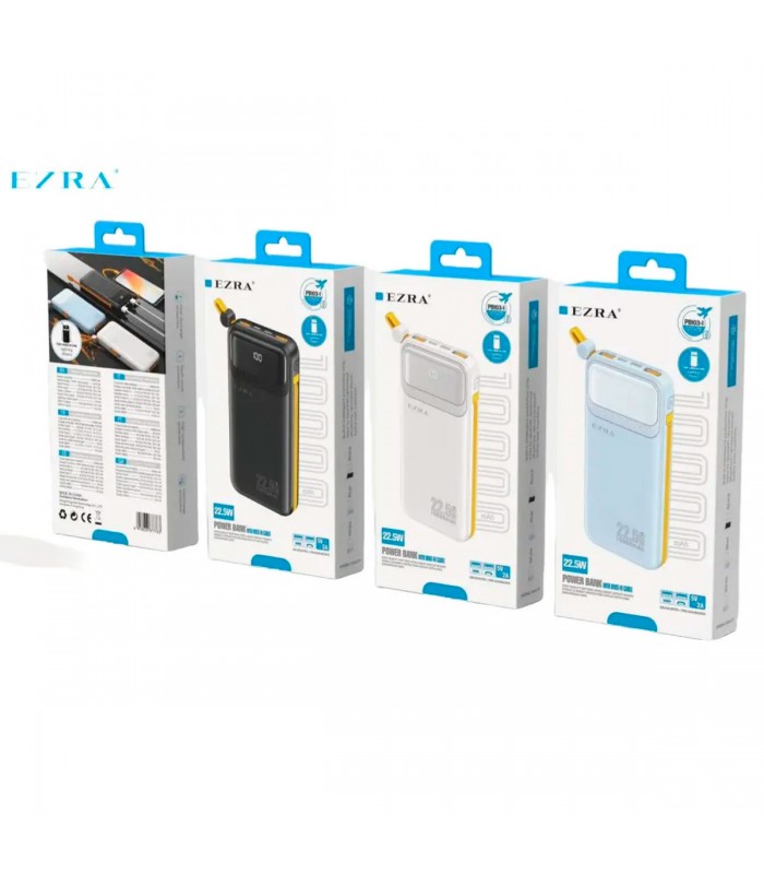 CARGADOR PORTATIL 10000MAH PB103-1 22.5W