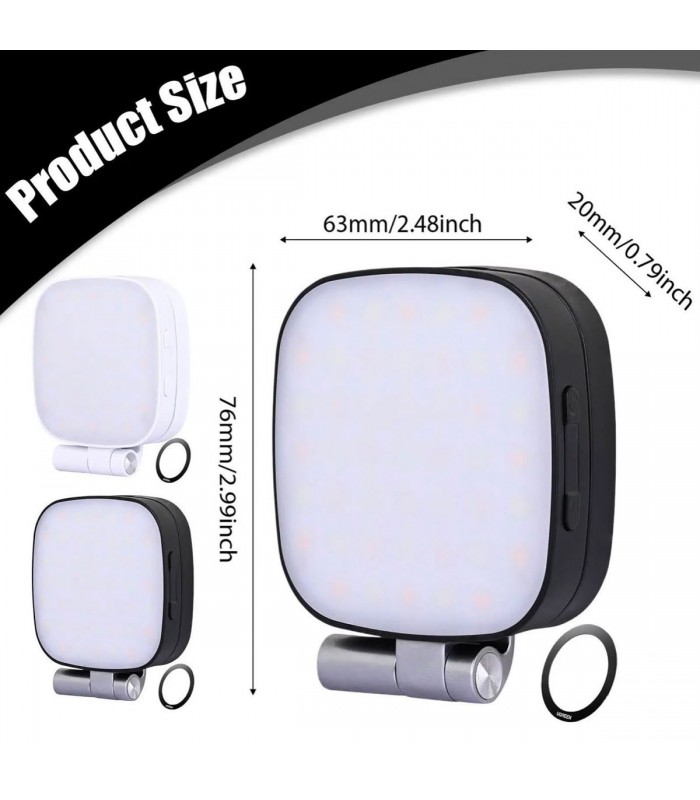 LUZ LED P/SELFIE J28217/JQ-01 MAGNETIC LED