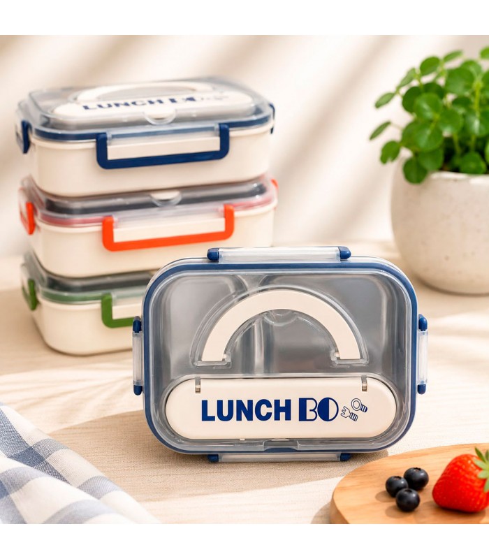 MARMITA INOX 1000ML C/ALZA J25752 LUNCH BO 2LUGAR