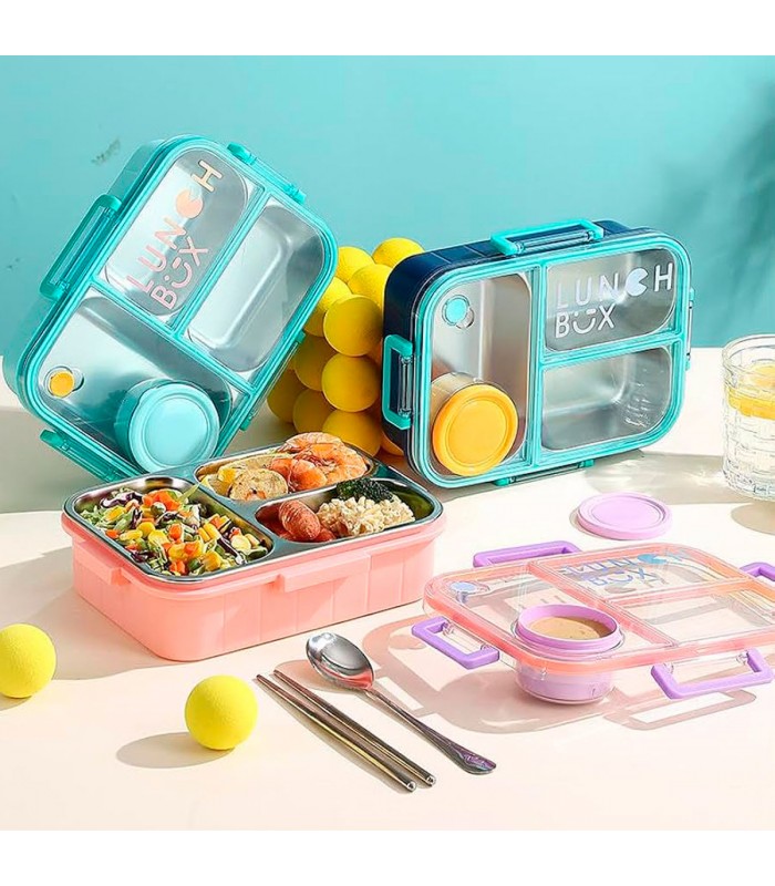 CJ.MARMITA INOX J25770/25771 LUNCH BOX/2620/2621