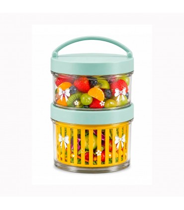 MARMITA P/ENSALADA PORTABLE J28501 700+300ML