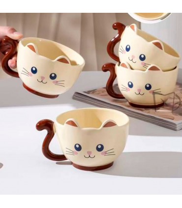 TAZA D/PORCELANA GATO J28424