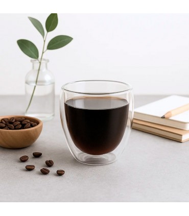 TAZA D/VIDRIO DOBLE J28433