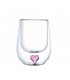 TAZA D/VIDRIO DOBLE C/CORAZON J28432