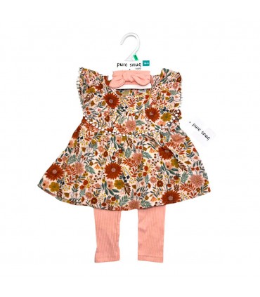ROPA P/BEBE C/VINCHA J27923