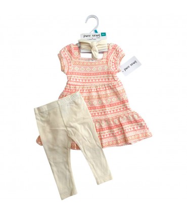 ROPA P/BEBE C/VINCHA J27925