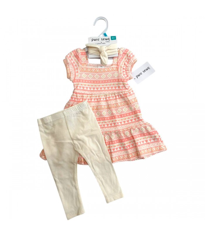 ROPA P/BEBE C/VINCHA J27925