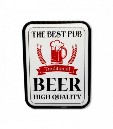 CUADRO D/LATA HARLEY-DAVIDSON 28X38 VINTAGE J19389