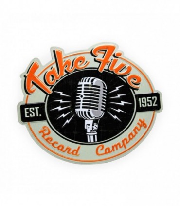 CUADRO D/LATA RECORD COMPANY 40X33.5CM J19404