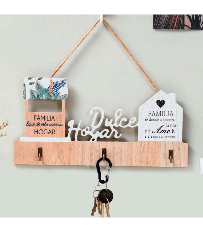 PORTA LLAVE DULCE HOGAR.J27852 29X15