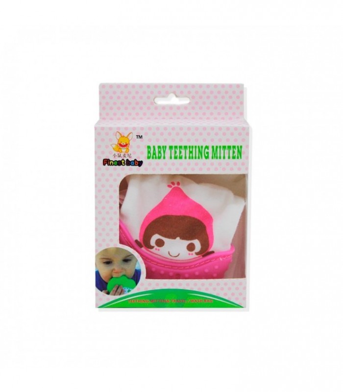 GUANTE P/BEBE C/MORDEDOR 1PCS FINEST J19043