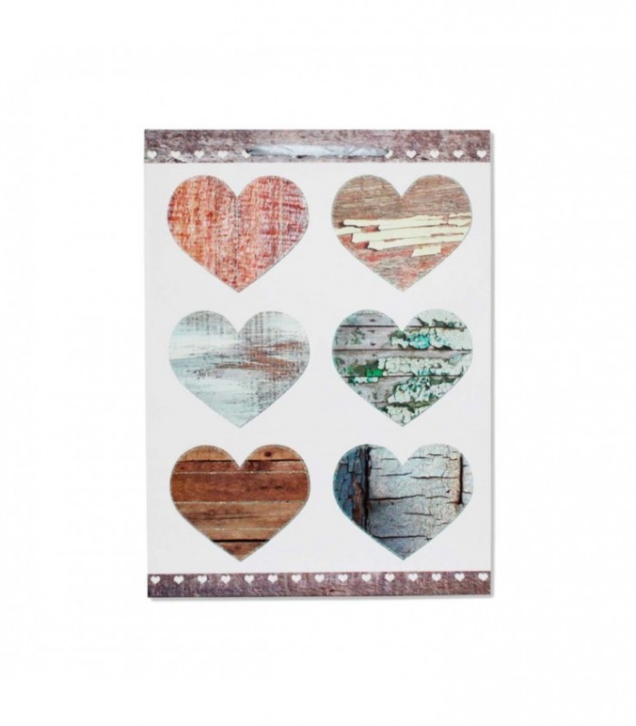 BOLSA P/REGALO GDE.CORAZON J19954/HP-656L