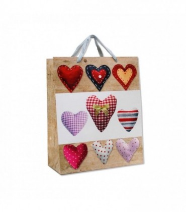 BOLSA P/REGALO MED.CORAZON J19953