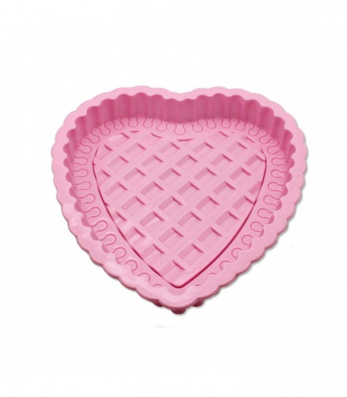 MOLDE D/SILICONA CORAZON J20671/24X22.5X3CM