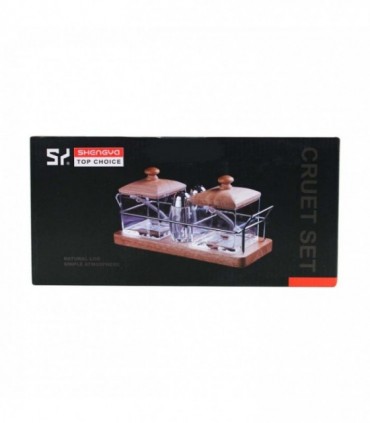 CJ.PORTA CONDIMENTO ACRILICO 4PCS J20377