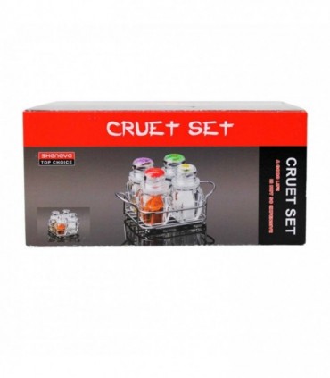 PORTA CONDIMENTO ACRILICO 4PCS J20388