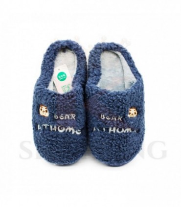 PANTUFLA C/OSO BORDADO J22086 BEAR ATHOME