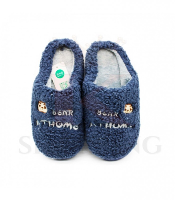 PANTUFLA C/OSO BORDADO J22086 BEAR ATHOME