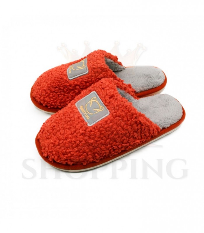 PANTUFLA 36-45 PELUDO J22110 SY-2123 SANYOU OSO