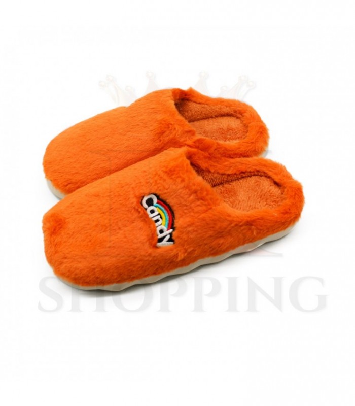 PANTUFLA ADULTO 38-45 J22972 PELUDO CANDY