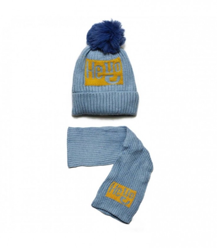 GORRA C/BUFANDA INF.HELLO J25683