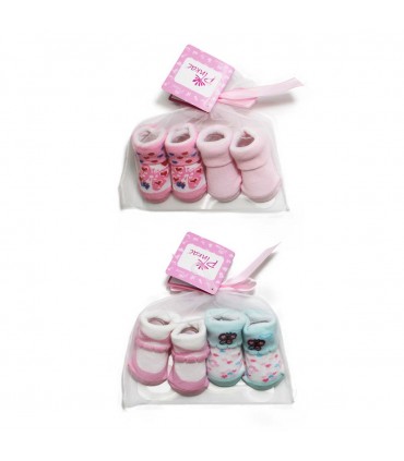 MEDIA P/BEBE 2PCS J24917 PINKAC