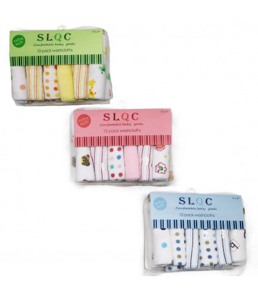 TOALLITA P/BEBE 12PCS J24908 SLQC