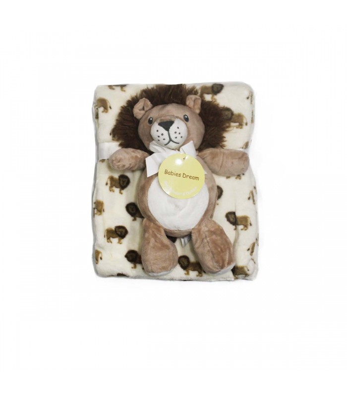 MANTA P/BEBE C/PELUCHE J25331 75X91CM