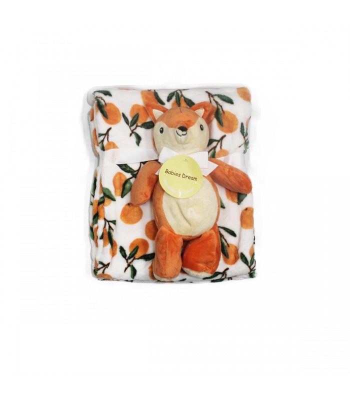 MANTA P/BEBE C/PELUCHE J25331 75X91CM