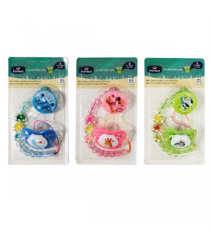 CART.CHUPETE SILICONA  J23354/PO-2207 POPMAX