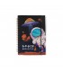CUADERNO A5 C/GOMA SPACE J25367/25368/25369 80HJ
