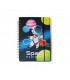 CUADERNO A5 C/GOMA SPACE J25367/25368/25369 80HJ