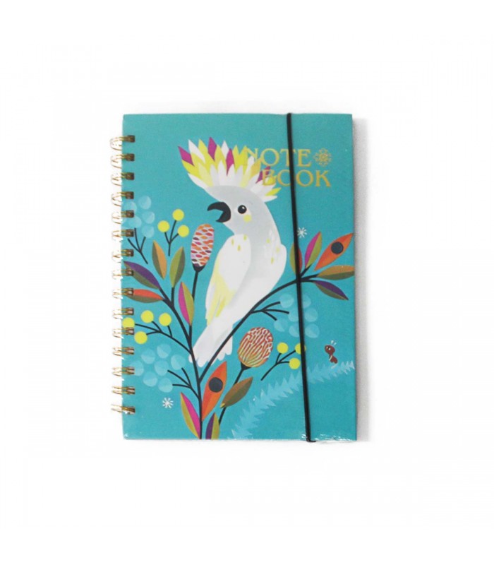 CUADERNO A5 C/GOMA PAJARO J25370/J25375 80HJ