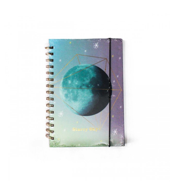 CUADERNO A5 C/GOMA STARRY SKY J25373 80HJ