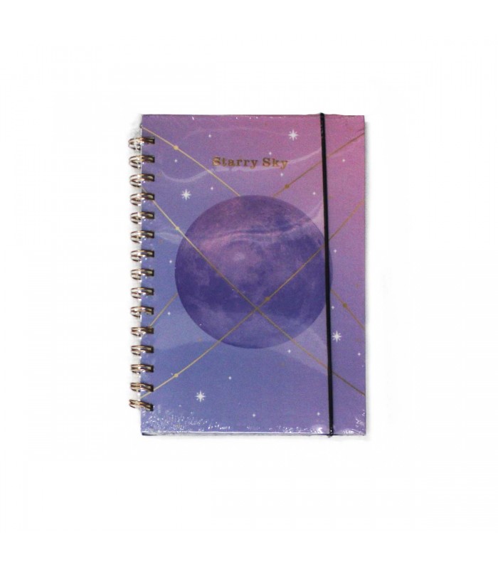CUADERNO A5 C/GOMA STARRY SKY J25373 80HJ