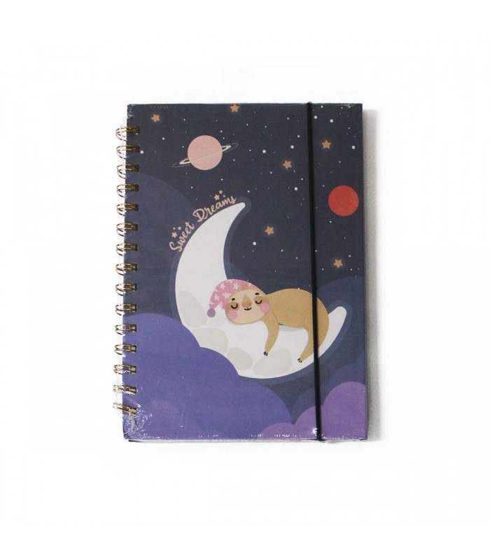 CUADERNO A5 C/GOMA SWEET DREAMS J25374 80HJ