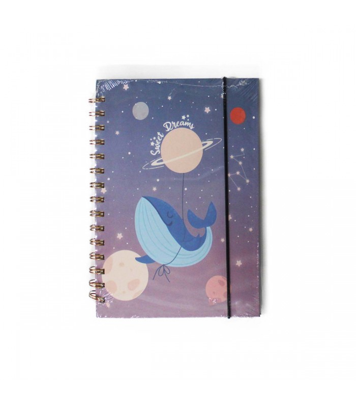 CUADERNO A5 C/GOMA SWEET DREAMS J25374 80HJ