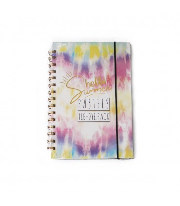 CUADERNO A5 C/GOMA PASTEL 80HJ J25366