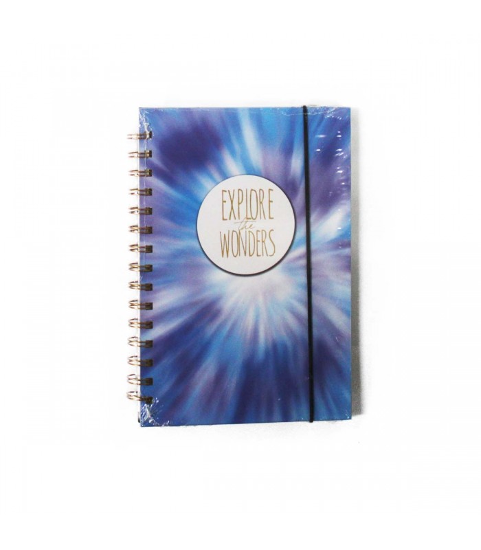 CUADERNO A5 C/GOMA PASTEL 80HJ J25366