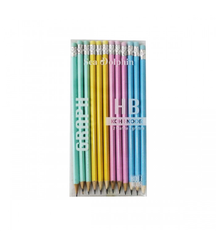 LAPIZ D/PAPEL 12PCS J25053/GRAPH