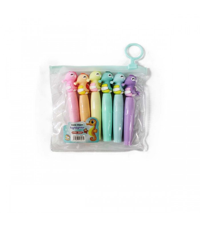 MARCADOR CABALLITO D/MAR 6PCS J24954/XYH-307