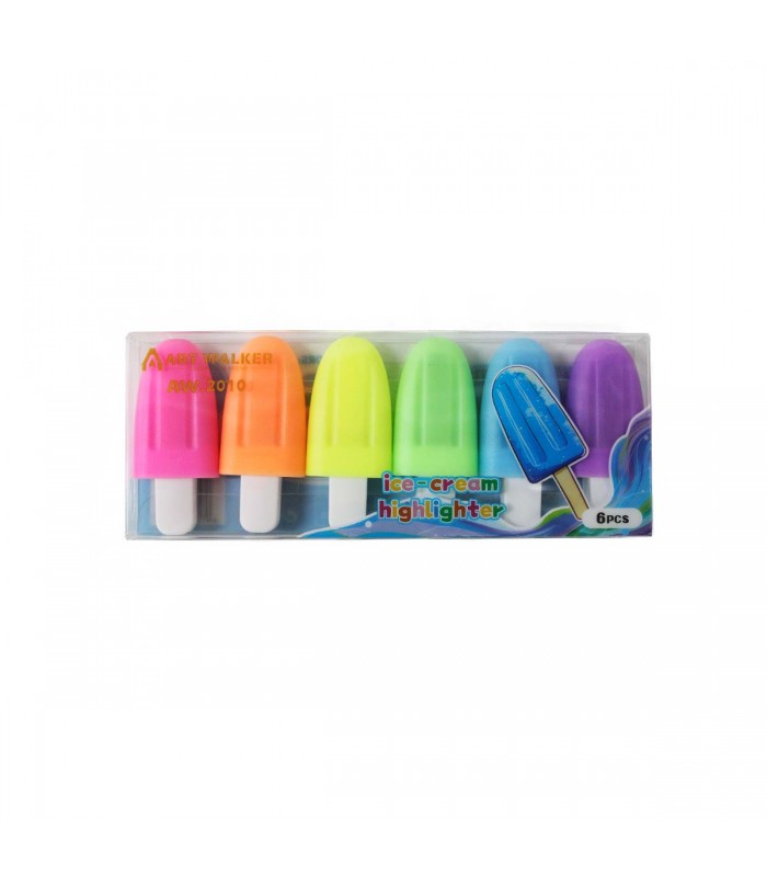 MARCADOR HELADO 6PCS FLUOR J24949 AW.2010