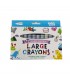 CRAYOLA 12PCS J25036 CRAYONS