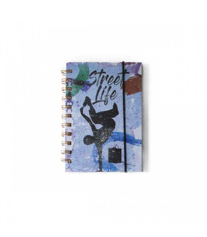 AGENDA PEQ.A6 C/GOMA SURF/SKATE/STREET J25379