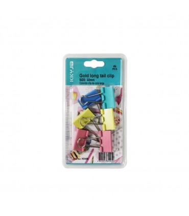 CART.CLIP P/PAPEL 6PCS 32MM K5495