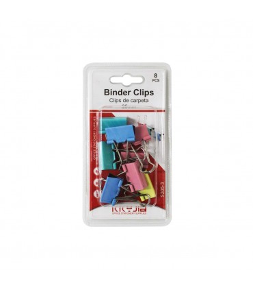 CLIP P/PAPEL 8PCS 25MM S205-3