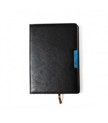 AGENDA A5 CUERINA LISO C/IMAN J25344
