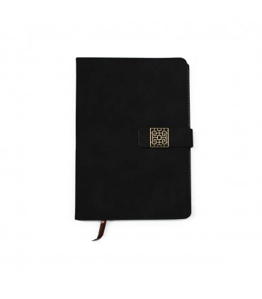 AGENDA A5 TAPA CUERINA C/BOTON J25351