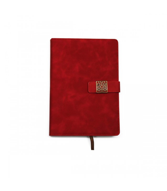 AGENDA A5 TAPA CUERINA C/BOTON J25351